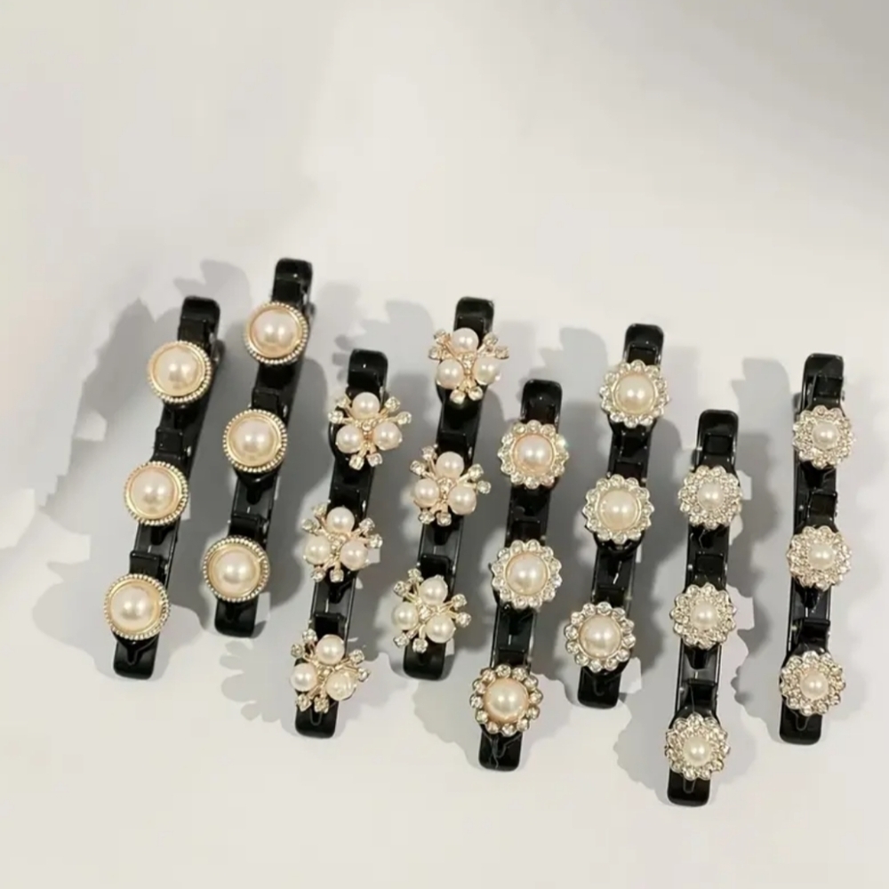 New 8 PC 4 in 1 women's hair clips hair accessories - Picture 4 of 5